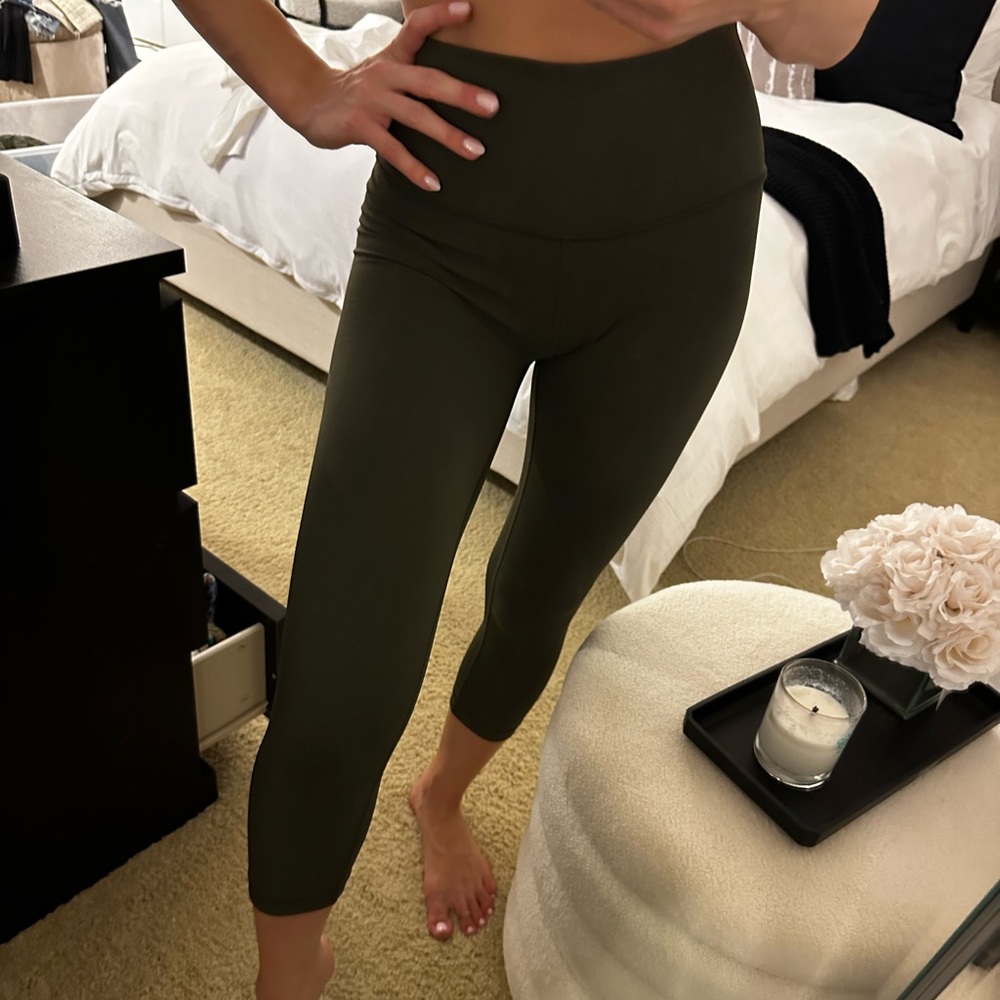 Green size 4 lululemon leggings!